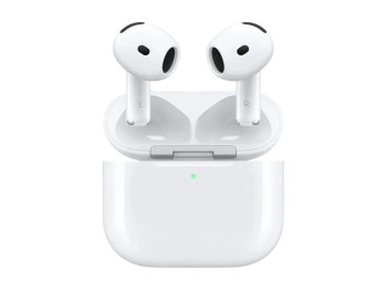Блютуз стерео гарнитура в стиле Airpods 4 Copy (чип Jerry), белый