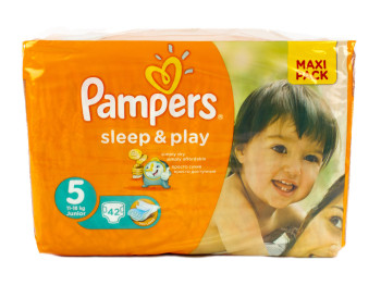 Подгузники Pampers "Sleep&Play Junior" (11-18 кг) 42шт