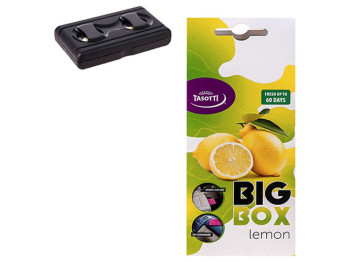 Ароматизатор под сиденье Tasotti Big Box Lemon 58г 15782