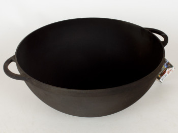 Кастрюля чугунная WOK 34x15.5см 8л 02050