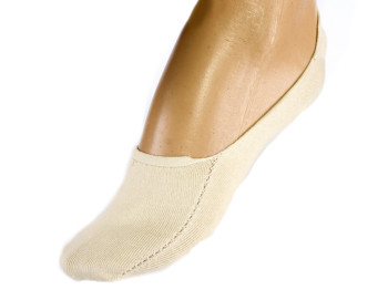 Шкарпетки-сліди чоловічі тонкі без гомілки 750, р.25 (39-40р.) (колір світло-бежевий) Дюна