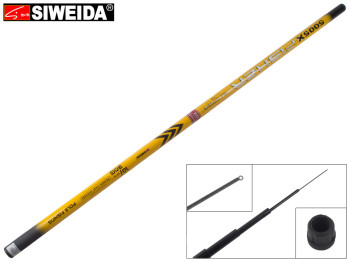 Вудка Siweida "Fisher" композит, без кілець, 5-секційна 5м 10-30г