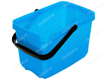 Ведро для швабры, синее, 24x22,5x35см, 12л, 25003