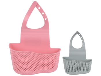 Карман на кран для мыла и губки, пластик, 15см (цена за 1шт)