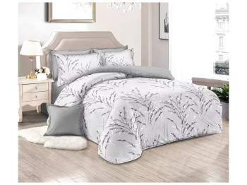 Комплект постельного белья Soho Евро Lounge, 200x230см, Fiori Silver, 6900069941655