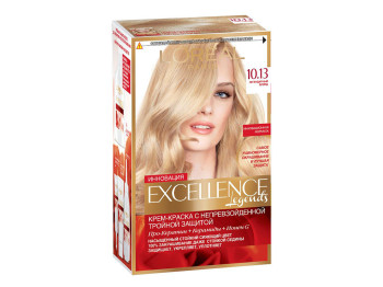 Краска для волос "Excellence Creme" повышенной устойчивости, оттенок 10.13