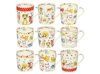 Чашка Котята и щенята - краски 280мл