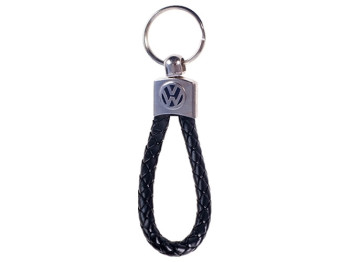 Брелок Volkswagen, шкірзам., плетений
