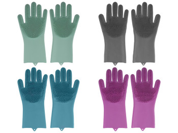 Перчатки многофункциональные силиконовые Stenson 34х16,5х2,2см (цена за 1 пару)