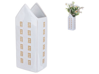 Ваза керамічна House, 10,5х8,5х26,8см