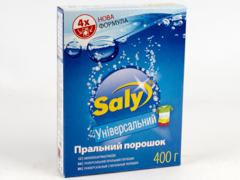 Стиральный порошок бесфосфатный универсальный "Saly" 400гр (коробка) Чехия
