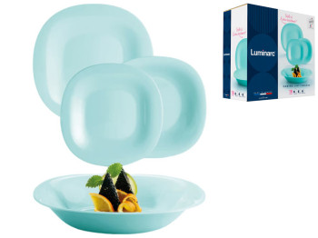 Сервиз Luminarc Carine Light Turquoise (цена за набор 18 предметов) 0883314783216