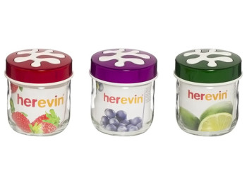 Банка Herevin Canister-Mix Colour, 425мл, 8699038020467