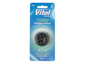 Освежитель воздуха Vitol Turbo White Sands