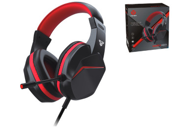 Игровые наушники Fantech HQ54 Mars II Цвет Черно-Красный