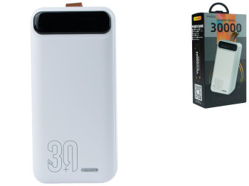 Power Bank Remax Proda PD-P96 Leading series 30000 mAh, Белый