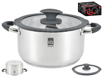 Кастрюля Ringel IQ Be Brave, 24см, 5,5л, с крышкой, 6900067038876