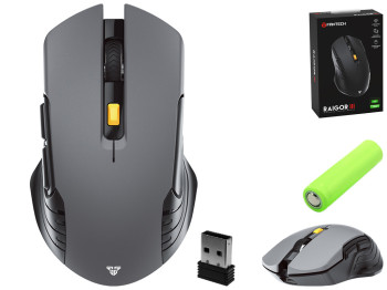 Беспроводная Мышь Игровая Fantech WG12R Raigor III, цвет Серый