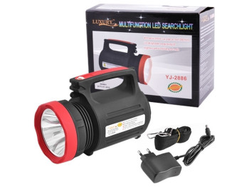 Ліхтар переносний Luxury 2886, 5W+22SMD, ЗУ 220V, вбудований акумулятор, power bank