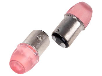 Лампа диодная S25 1157 ceramic R, 2 контакта