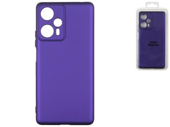 Чохол Silicone Cover Full Camera (A) для Xiaomi Poco F5, колір 34.Purple