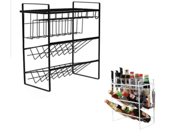 Полка кухонная, 3 яруса, 34х18,5х37,5см