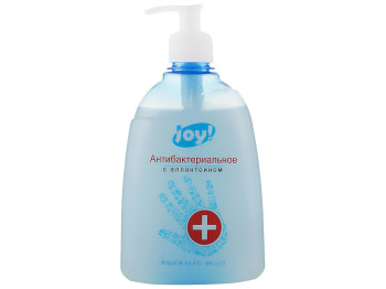 Мило рідке Joy! Антибактеріальне з алантоїном, з дозатором 460мл