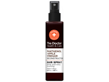 Спрей для волосся The Doctor Health&Care Panthenol + Apple Vinegar, Реконструкція, 150мл