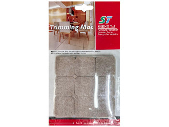 Наклейки на ніжки стільця/стола квадратні, 9шт, 11,3х19см