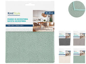 Тряпка KmtStyle из микрофибры, 30x30 см, 4 цвета (цена за 1 шт)