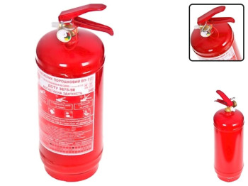 Вогнегасник порошковий з манометром, 2кг