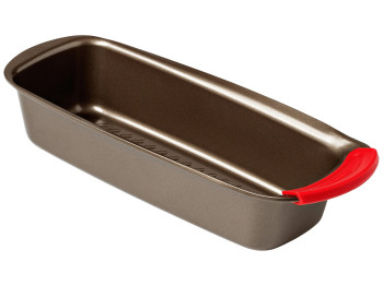 Форма для кекса Pyrex Asimetria, углеродистая сталь, 1,8л, 30×11см, цвет бронзовый