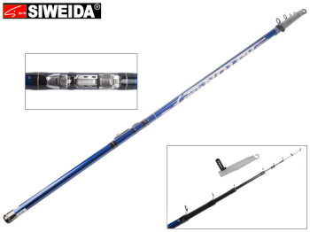 Вудка Siweida "Aston" карбон IM7, 8 кілець, 6-секційна 6м 5-25г