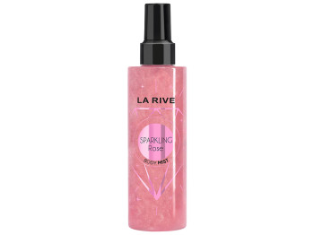 Спрей-шиммер для тіла жіночий La Rive Sparkling Rose Glittery 200мл