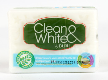 Мило господарське Duru - Clean & White "Універсальне" 125г