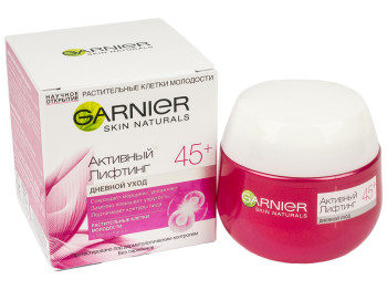 Крем від зморшок денний Garnier Skin Naturals "Активний ліфтинг" 45+ 50мл