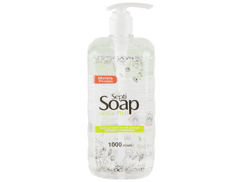 Средство антисептическое для рук гелевое SeptiSoap Hygienic Plus с глицерином, 70% спирта 1л