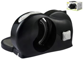 Слайсер Maestro, 400Вт, 220–240В, 50Гц, до 15мм, пластик, нержавеющая сталь, нож 170мм, цвет черный