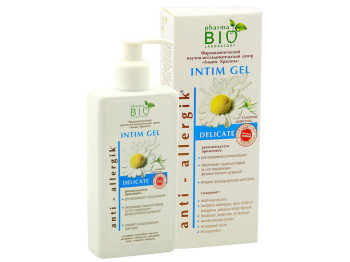 Гель для интимной гигиены "Pharma Bio" - "INTIM GEL Delicate" 250мл