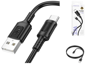 Кабель USB Borofone BX111 Type-C 3A Цвет Черный