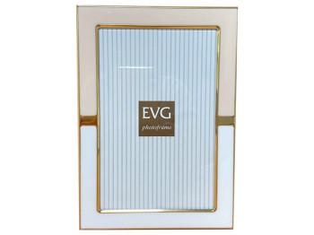 Фоторамка EVG Onix, 10x15см, рожево-біла, 6900068846296