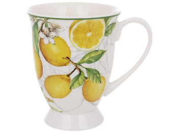 Чашка фарфоровая Сицилийский лимон, 300мл