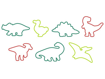 Формы Динозавры Delicia Kids (цена за набор 7шт) 00601