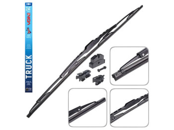 Щетка стеклоочистителя Voin, грузовая каркасная, 60см, TPTR-24-PC, Truck