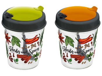 Емкость для специй Herevin Spice Jar with Spoon, с ложкой, 320мл, 8699038089617
