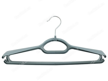 Вішалка пластик для верхнього одягу 45см, ПП-ВО3-В