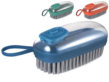 Щетка универсальная с резервуаром для моющего средства, 11x5см