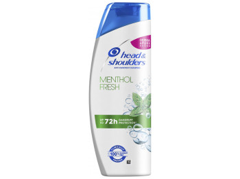 Шампунь проти лупи Head&Shoulders Свіжість ментолу 400мл