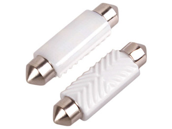 Лампа диодная SJ-6SMD-3030-41мм ceramic 10694