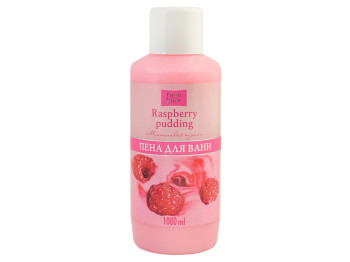 Піна для ванн Fresh Juice "Raspberry pudding" малиновий пудинг 1л